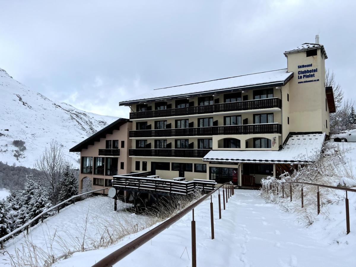 Hotel Le Piolet Сен-Мартен-де-Бельвиль Экстерьер фото